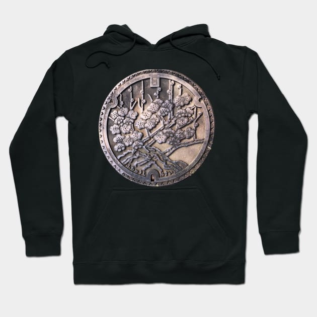 Japanese Manhole Hoodie by Suddha Design